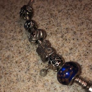 Bracelet charms (6 total)